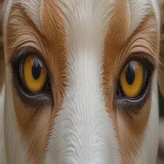 goat eyes
