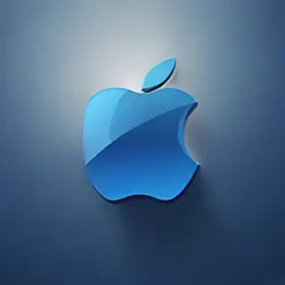 blue iphone wallpaper 4k