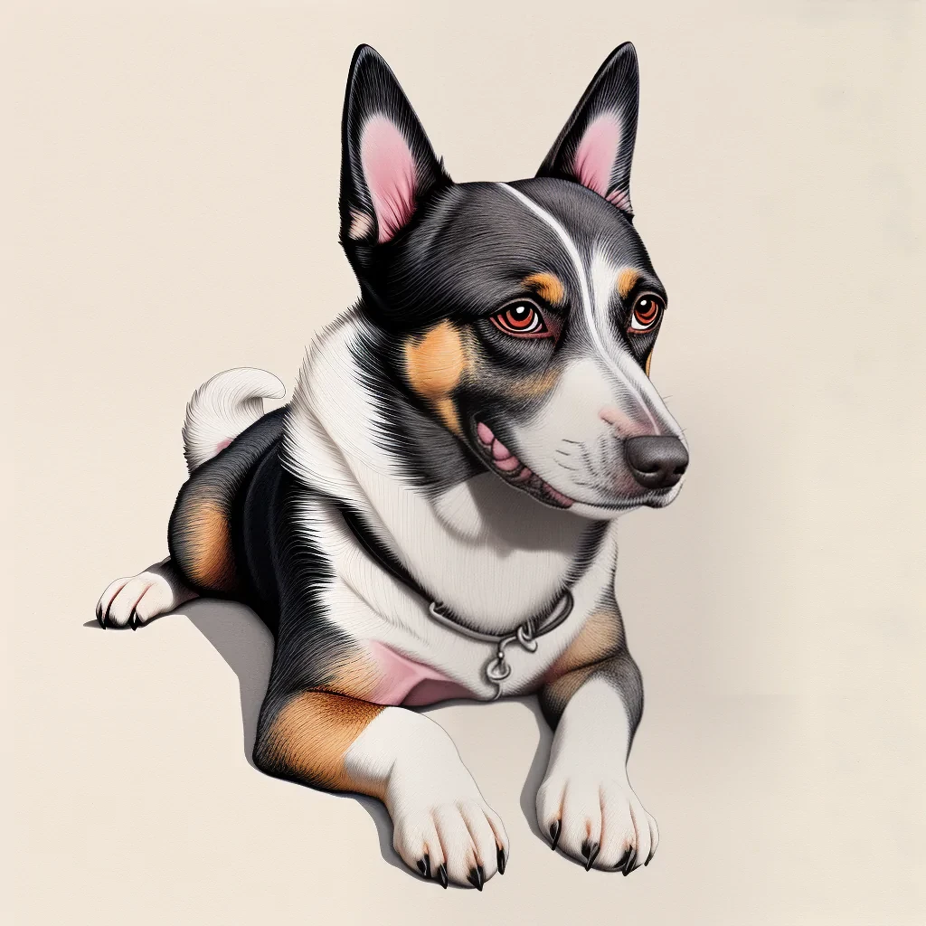 dog illustration