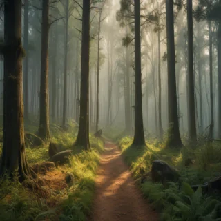 forest transparent background