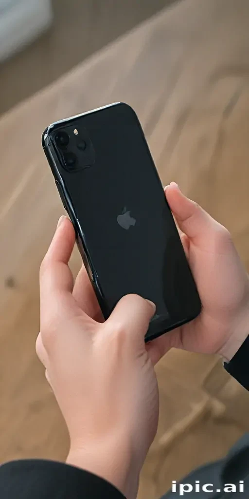 person holding phone