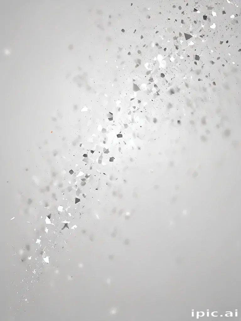 sparkles white background