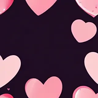 background pink heart