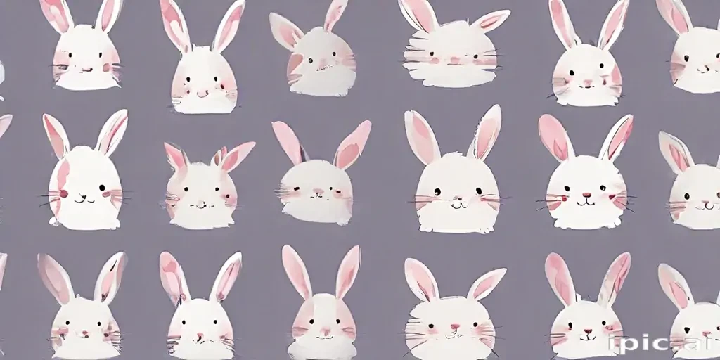 cute bunny background