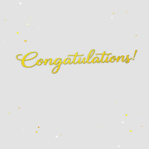 congratulations transparent background