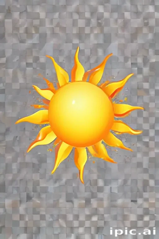 sun clip art transparent background