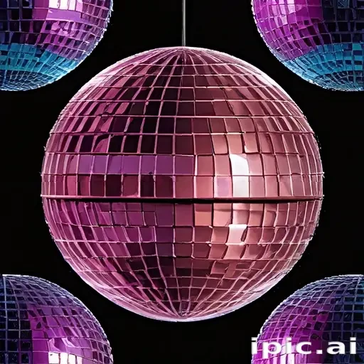 transparent disco ball