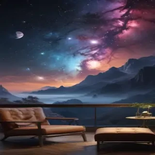 space wallpaper aesthetic