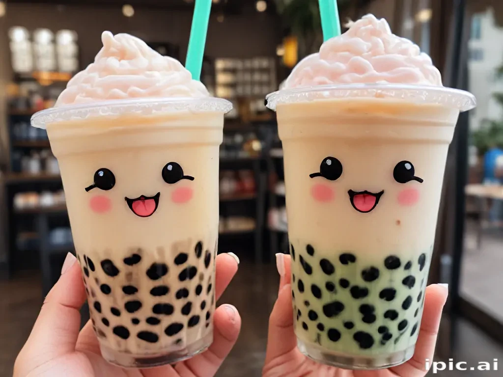 boba tea cute