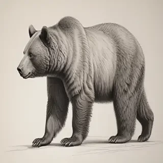 drawings of bears