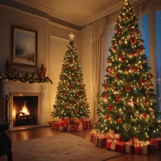 aesthetic christmas background