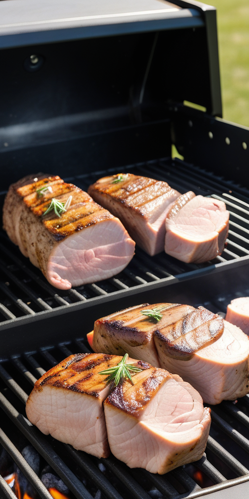 pork tenderloin on gas grill 7 6 5