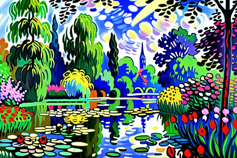 monet desktop background