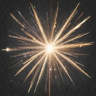 sparkles transparent