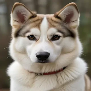 alaskan husky shepherd
