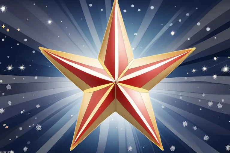 clipart of christmas star