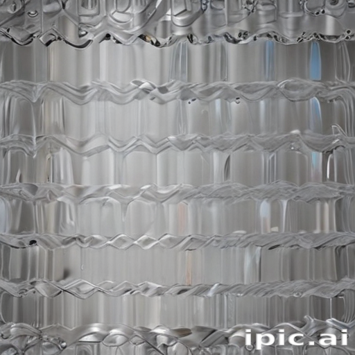 Reflected Glass Pattern Intricate Patterns of Light Reflected Through Textured Clear Glass Surface