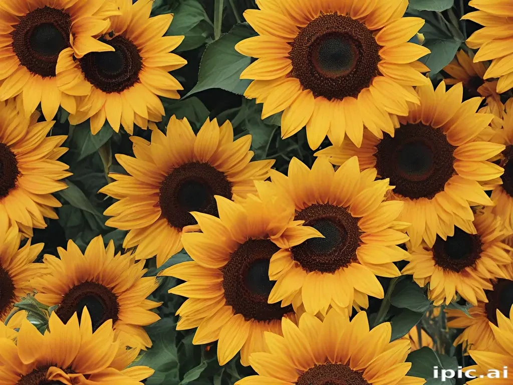 aesthetic sunflower wallpaper
