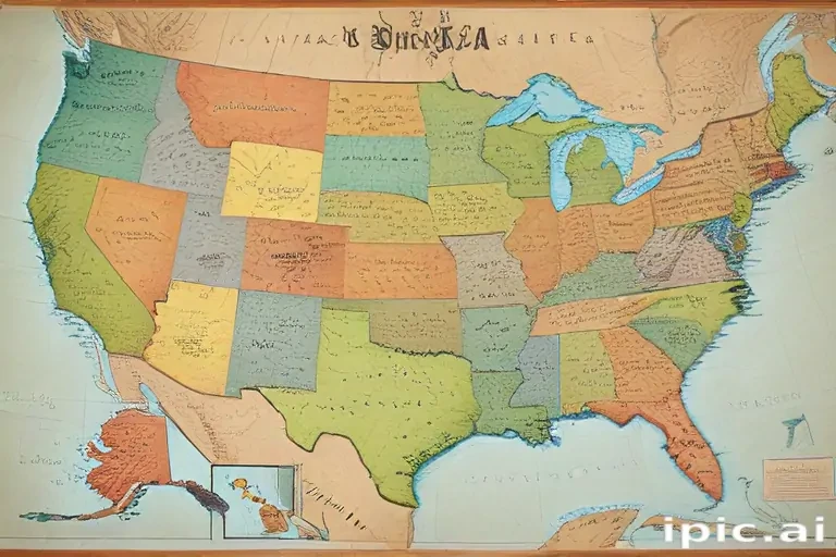 map of the usa