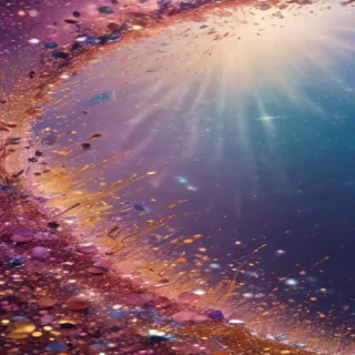 glitter background transparent