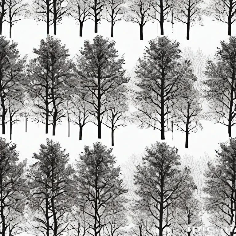 trees transparent