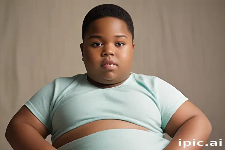 fat black kid