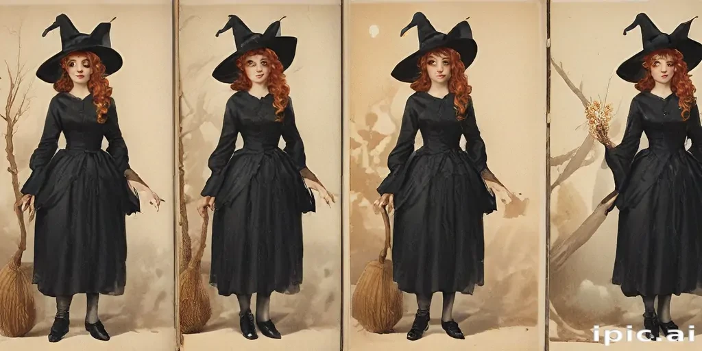 vintage witch images
