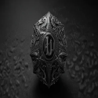 sparkling black background