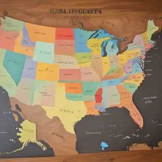 usa map states