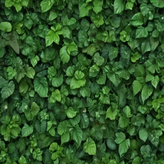 green leaves background