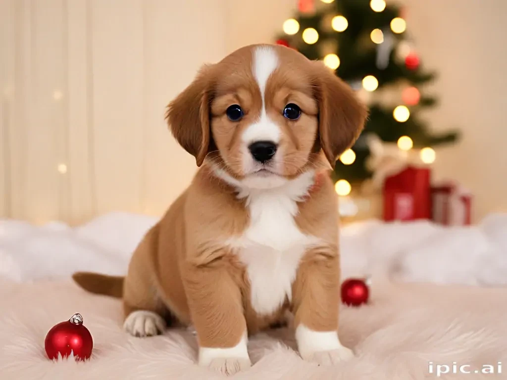 christmas puppy backgrounds
