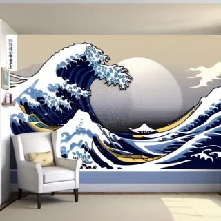 the great wave wallpaper
