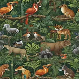 rainforest animals