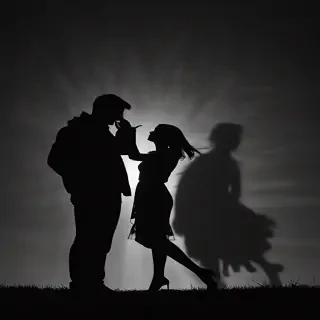 couple silhouette