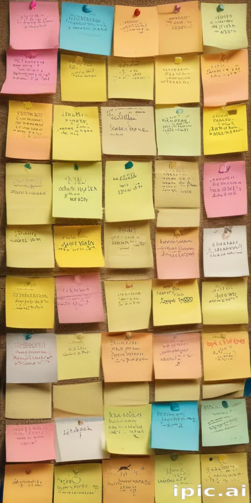 sticky note background