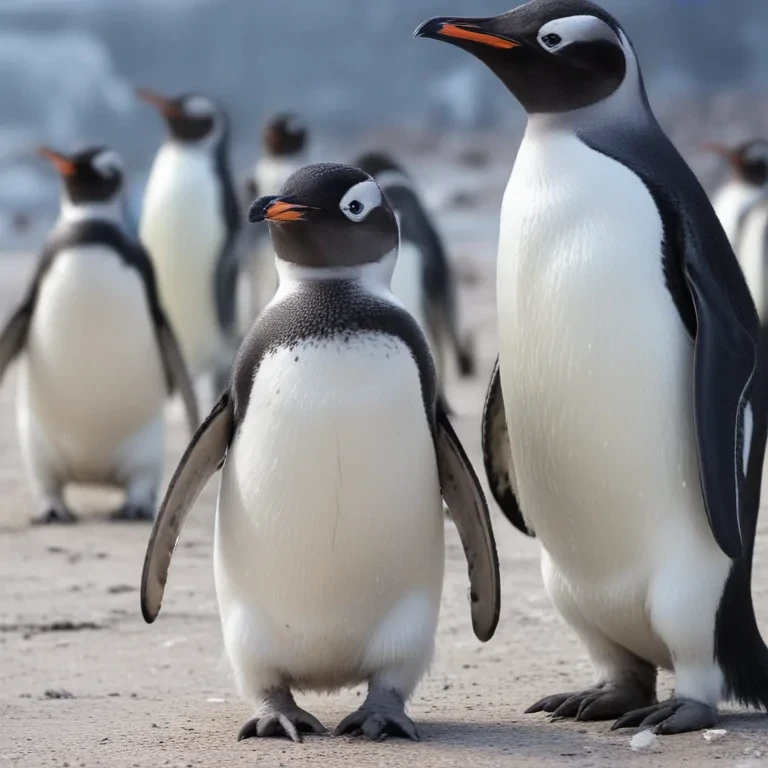 penguins background