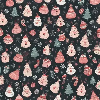 aesthetic cute christmas wallpaper