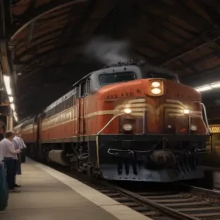 train drawing