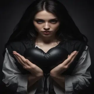 image black heart