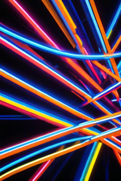 neon colored backgrounds