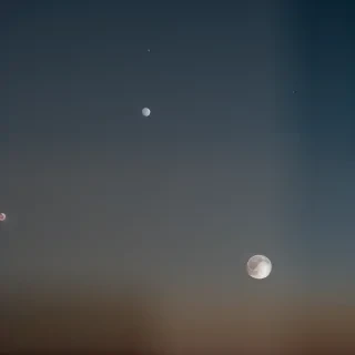 moon with no background