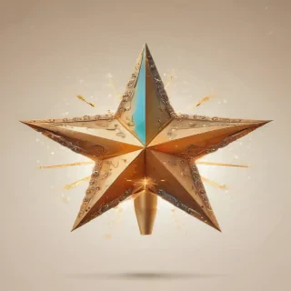 christmas star clipart free