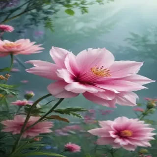 floral computer background