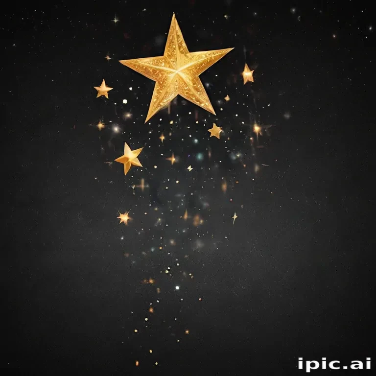 glittering stars png