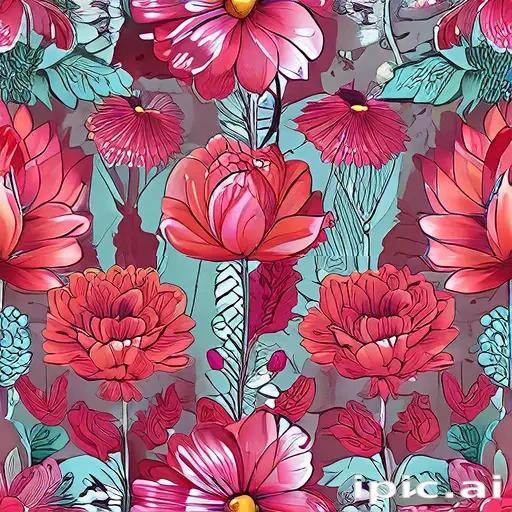 flowers to draw in color