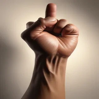 pointing at you