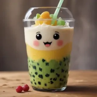 boba tea cute