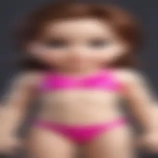 ai little girl bikini