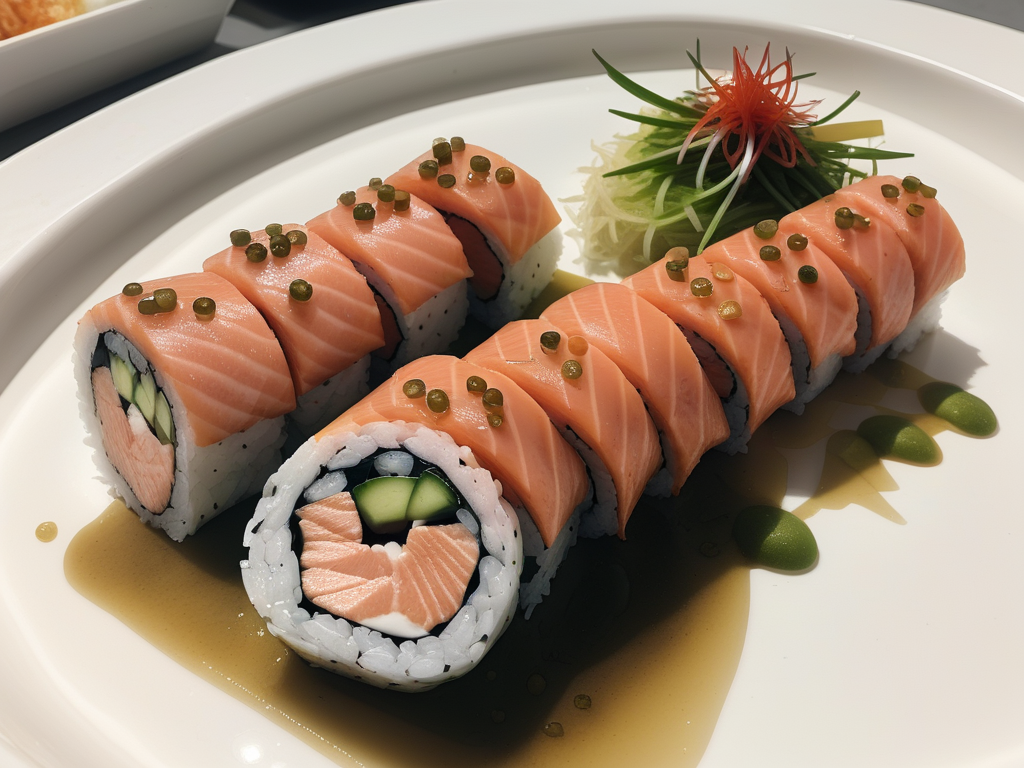 baked salmon roll near me
