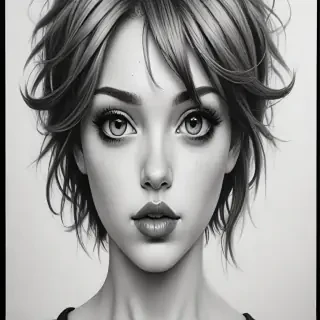 drawings black and white